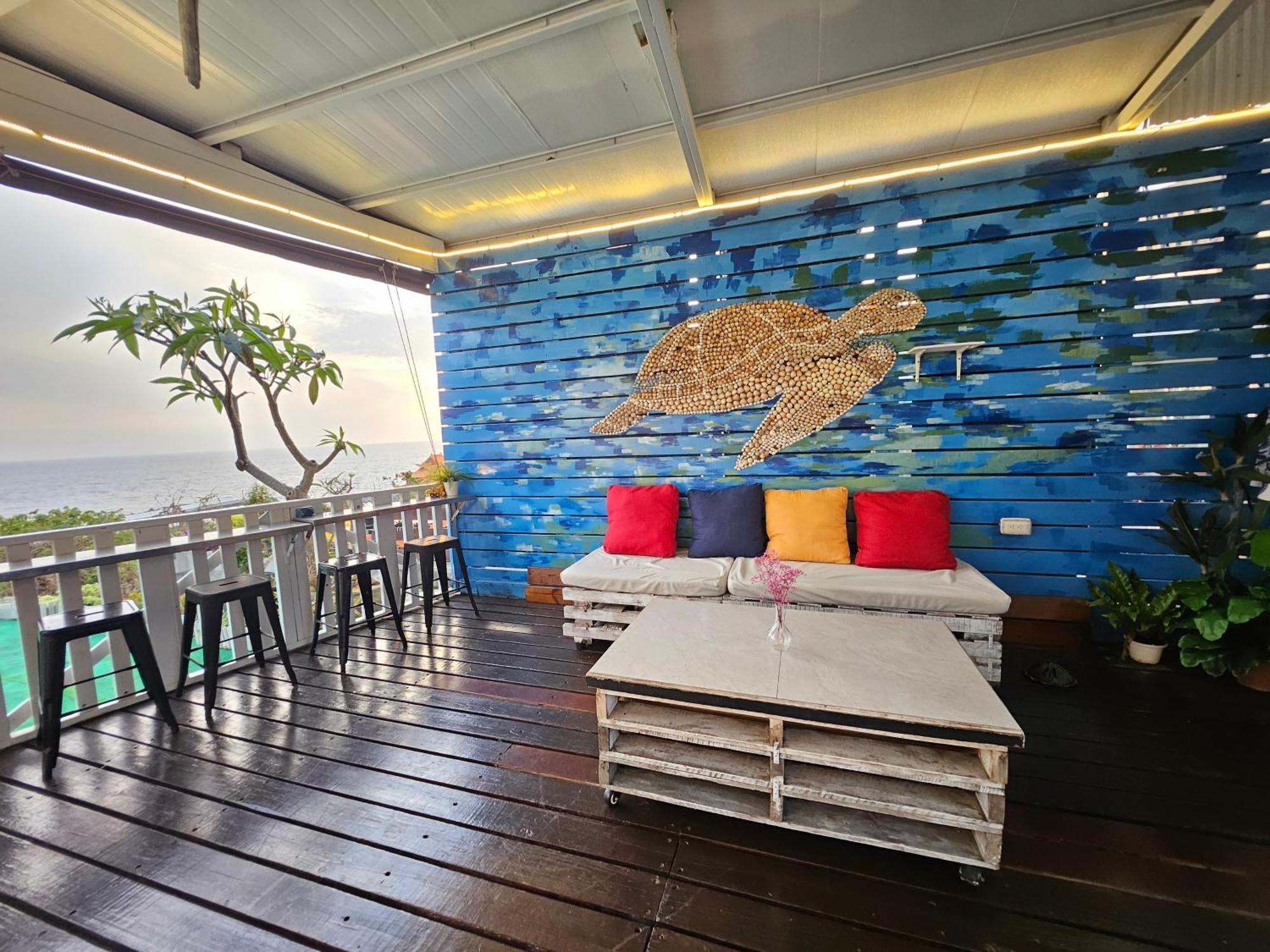 舞浪海景旅店 Hotel Xiaoliuqiu Exterior foto